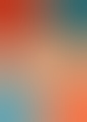 Orange - blue abstract gradient background. Background for design, print and graphic resources. Design: flyers, business cards, banners, packaging.
