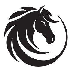 tribal tattoos with horses in circles