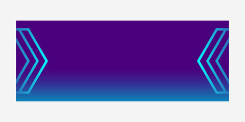 Abstract web banner template design vector modern purple blue web banner cover background for website social media poster advertisements