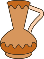 Pitcher Icon Illustration