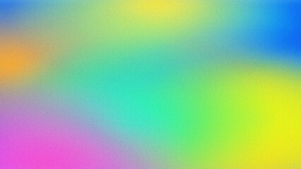 abstract rainbow background, colorful grainy gradient background,80s 90s style, noise texture effect, wallpapers, posters, banners, flyers, and cards.