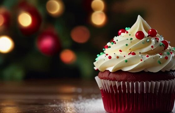 cupcake para navidad video