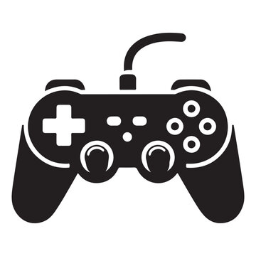 recommend clip art: Black Joystick Icon Vector, Vector Design Game Video Icon Style, Gaming Console Vector Icon