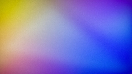 A soft gradient featuring a blend of yellow, purple, and blue hues, creating a smooth transition of colors. Ideal for backgrounds and creative designs