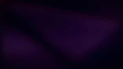 Dark abstract gradient featuring deep shades of purple and black with subtle grainy texture, ideal for creating moody 4K backgrounds or atmospheric banners