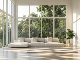 Modern Living Room Interior DesignCozy Atmosphere and Stylish Furnishings