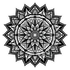 Mandala ornament vector illustration