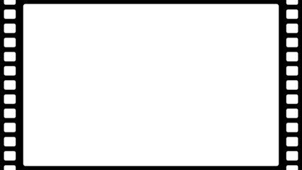 Obraz premium Seamless sprocket hole on analog camera