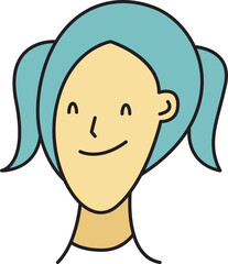 Woman Character Icon