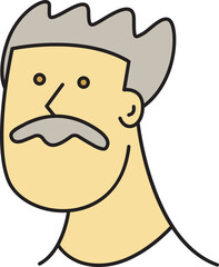 Old Man Character Icon