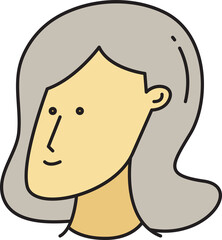 Woman Character Icon