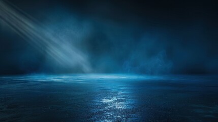 Dark Blue Abstract Background