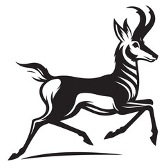 Antelope logo design, Antelope Vector Art And Graphics