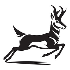 Antelope logo design, Antelope Vector Art And Graphics