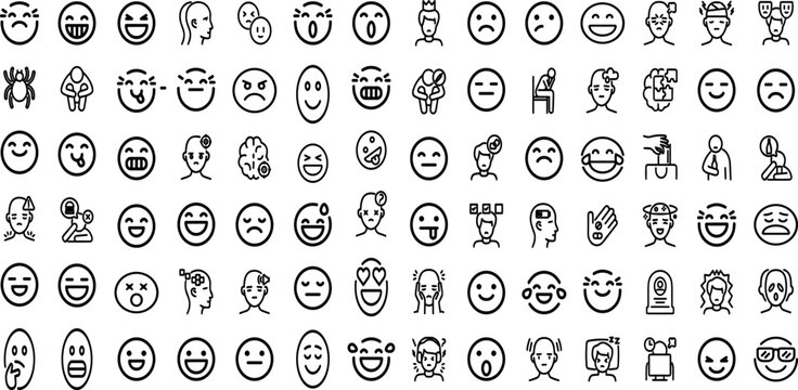 MOOD EDITABLE ICON SET 