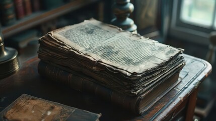 Historical novel scene, Vintage, Soft, Illustration, Emphasizing story and history