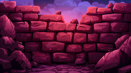 Obraz premium Anime Stone Texture Background