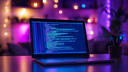 Nighttime Coding Session