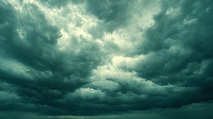 Obraz premium Stormy Sky Cloud Formation