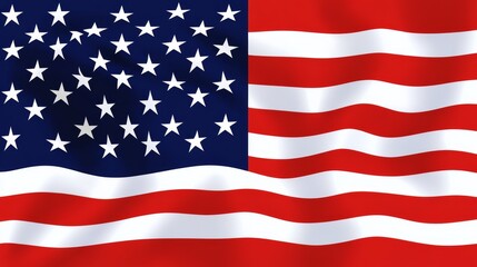 Fototapeta premium American Flag Background
