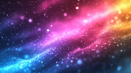 Obraz premium Colorful Cosmic Nebula