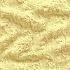 Soft yellow fabric texture, seamless pattern
