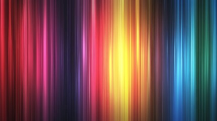Rainbow Gradient Light Streaks