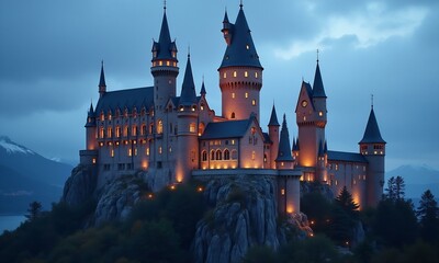Beautiful castle architecture