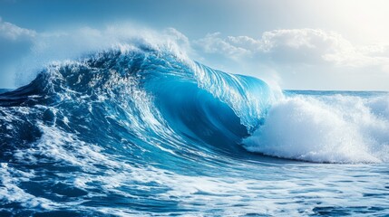 Fototapeta premium Powerful Ocean Wave