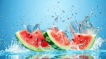 Fototapeta premium Watermelon Splash