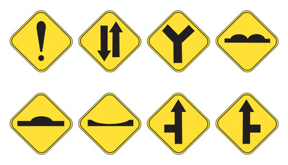 Traffic signs Sticker Pack.eps
