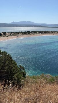 Voidokilia Beach - beautiful lagoon, Peloponnese Greece