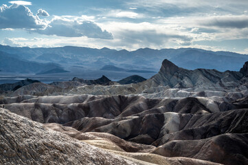 Zabriskie Point, Death Valley in California