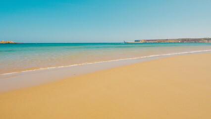 Praia do Martinhal, Portugal, in summer