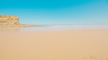 Praia do Martinhal, Portugal, in summer