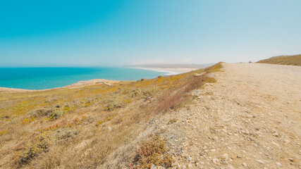 Beautiful Algarve coast, Portugal, in summer