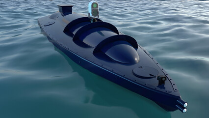 Unmanned Surface Vehicle USV © David