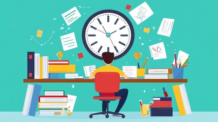 Infographic on how to create effective study plans, with tips on time management and goal setting
