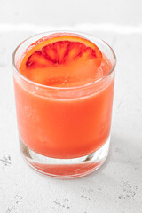 Sicilian Negroni cocktail