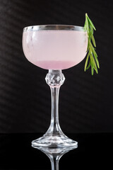 Purple Sunset Cocktail