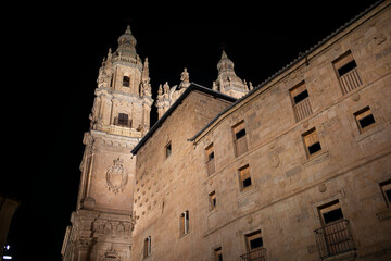 salamanca detalles ciudad de noche 2024