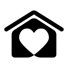 orphanage glyph icon