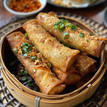 Poh Pia Tod (Spring rolls)