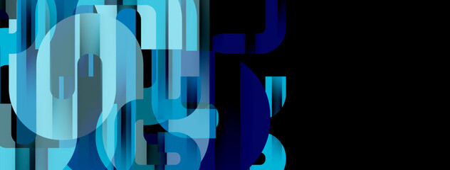 Lines, abstract letter style design background. Geometric vector Illustration For Wallpaper, Banner, Background, Card, Book Illustration, landing page