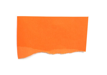 Torn rip paper texture on white background.