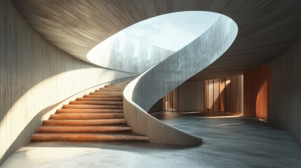 Obraz premium Abstract 3D architectural design and construction