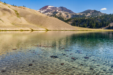 lake in the mountains