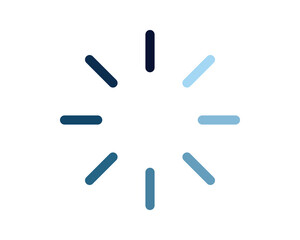 Loading bar status icon. Vector illustration. Vector loaded icons. Download progress. Donload or Upload.