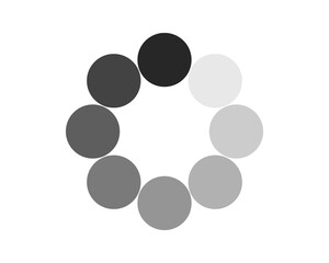 Loading bar status icon. Vector illustration. Vector loaded icons. Download progress. Donload or Upload.