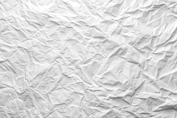 Fototapeta premium White paper texture background. Clean white paper, wrinkled, abstract background. 